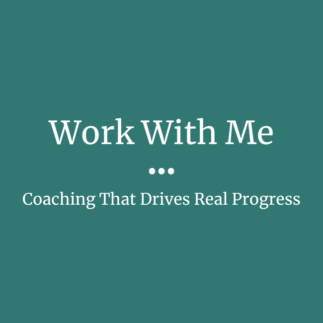 Executive Coaching - Work With Me